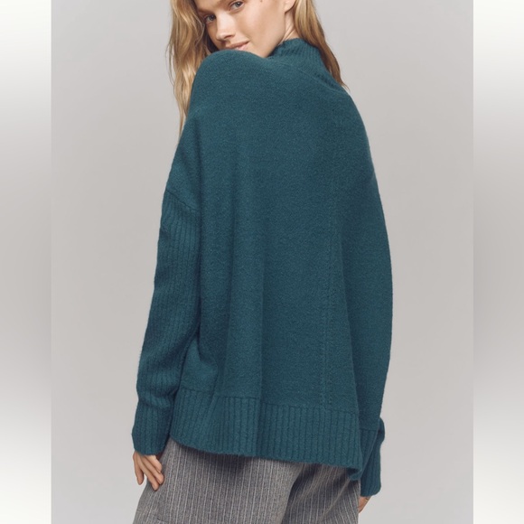 *Anthropologie Maeve The Gretchen Cozy Mock Neck Sweater NWOT - Picture 3 of 5
